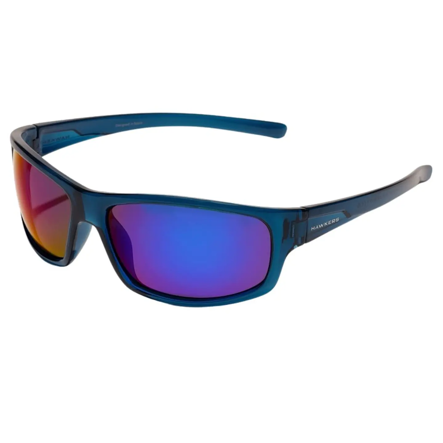 Gafas de Sol Polarizado Hawkers BOOST Azul Espejado Unisex Talla 64mm 2