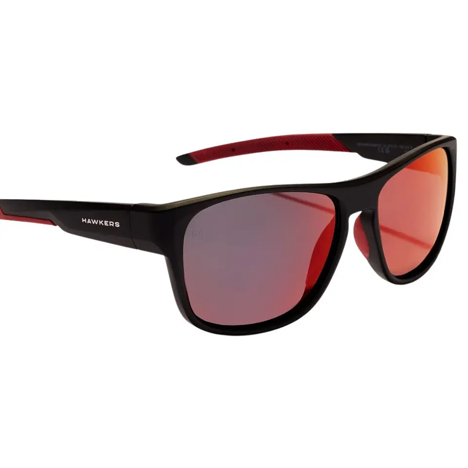 Gafas de Sol Polarizado Hawkers GRIP Rojo Espejado Unisex Talla 57mm 5