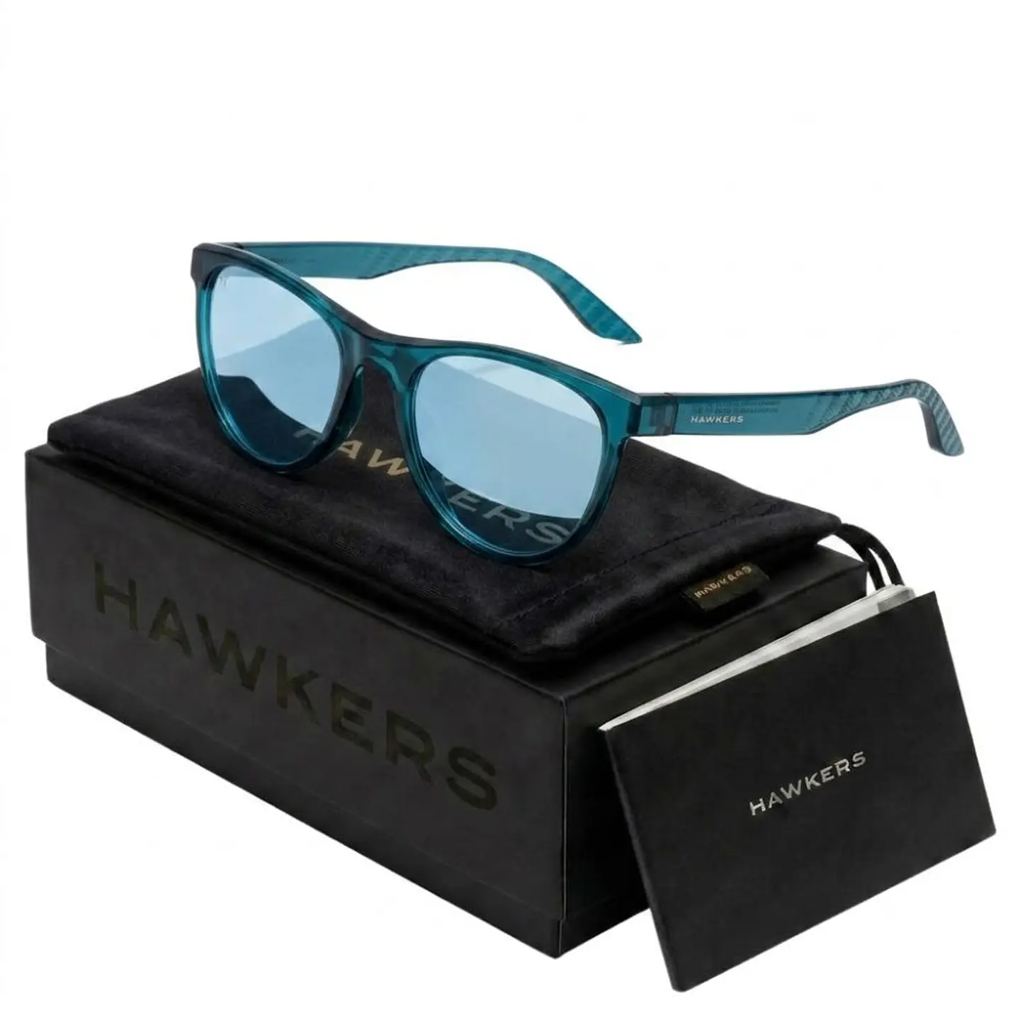 Gafas de Sol Hawkers Polarizado TRAIL Azul Celeste Unisex Talla 53mm 1