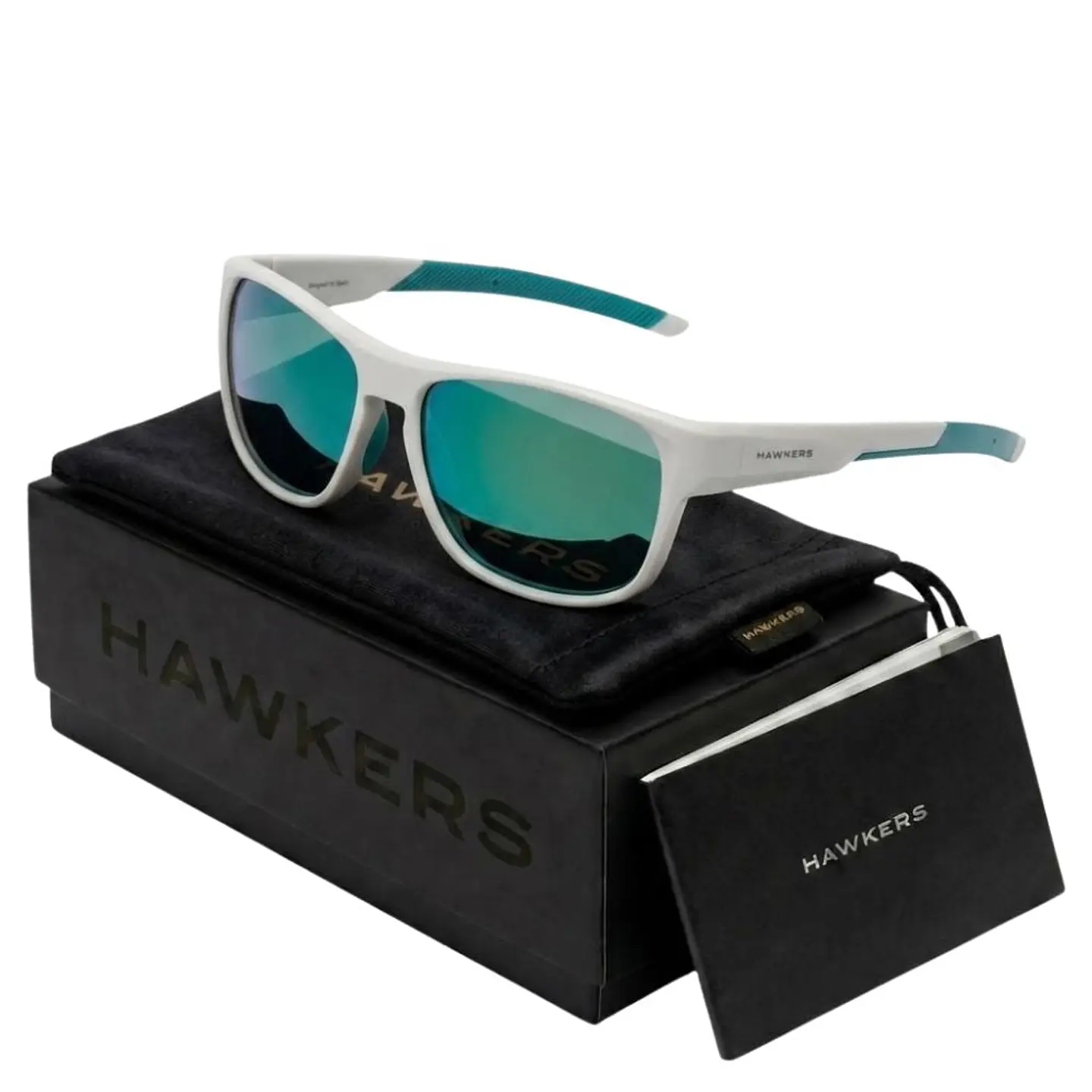 Gafas de Sol Hawkers GRIP Jade Blanco Unisex Talla 57mm 1