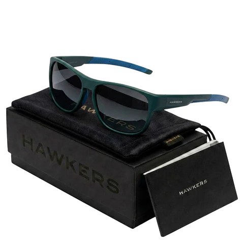 Gafas de Sol Hawkers GRIP - Turquesa Azul Oscuro Unisex Talla 57mm