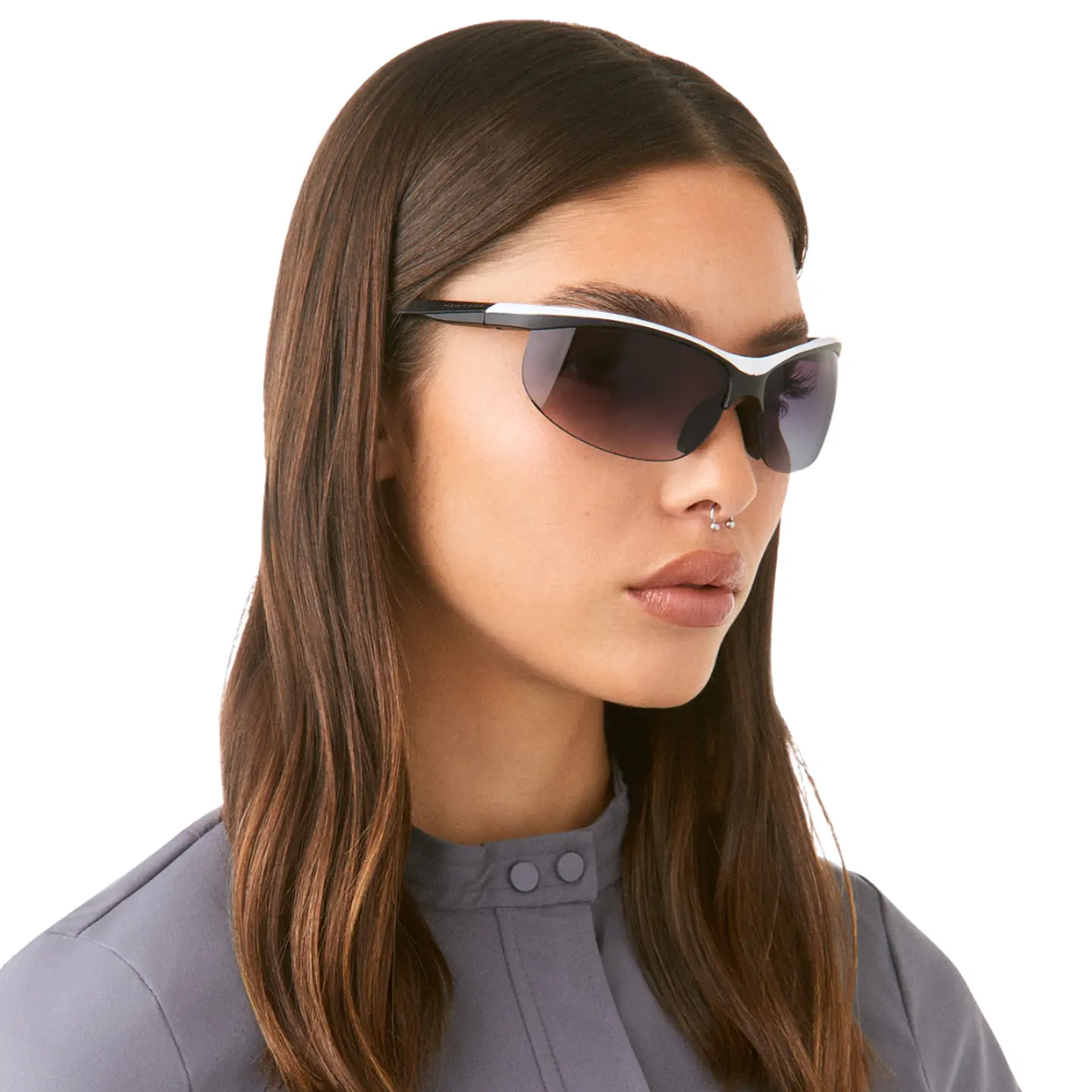 Gafas de Sol Hawkers RADIANTE Blanco Negro Unisex Talla 69mm 6