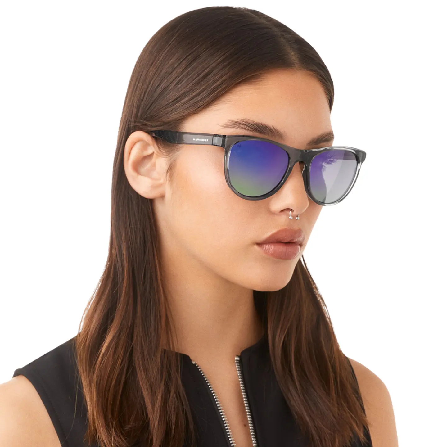 Gafas de Sol Hawkers Polarizado Gris Unisex Talla 53mm 7