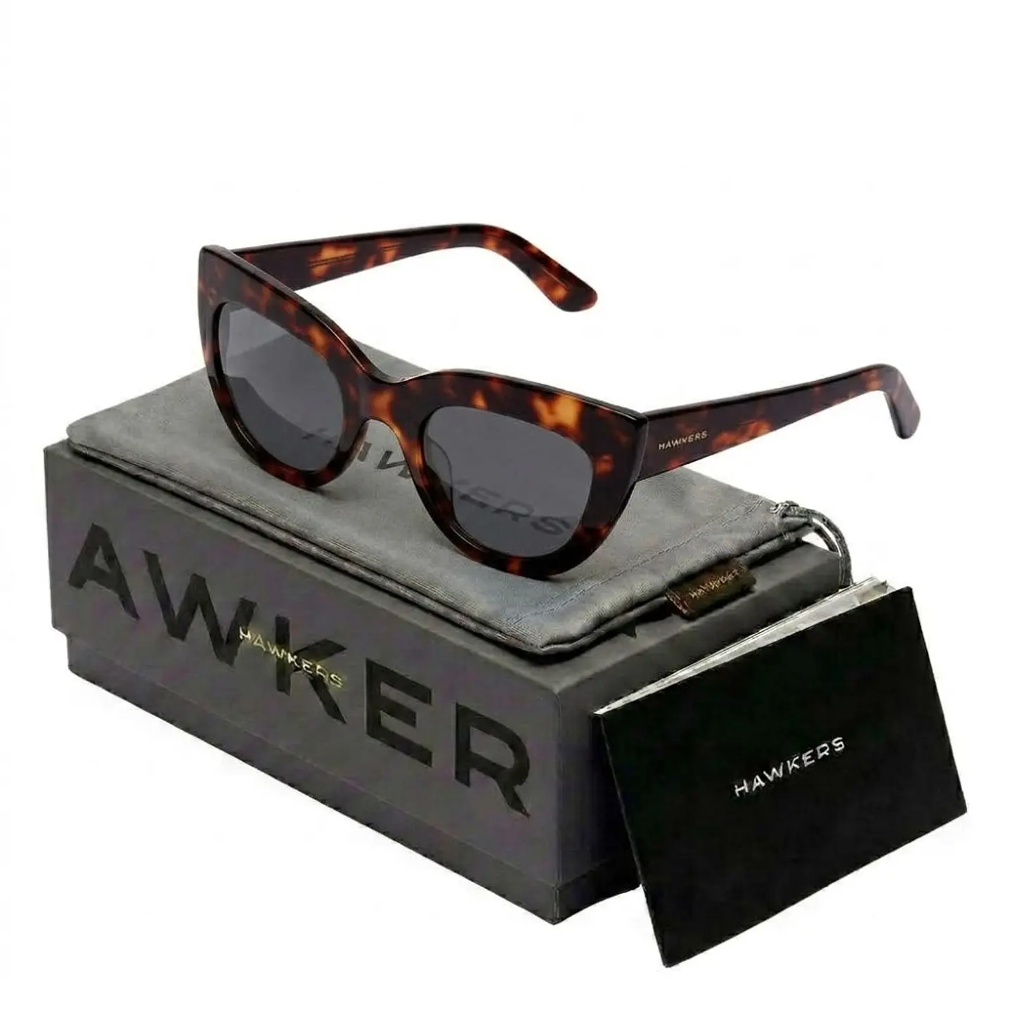 Gafas de Sol Hawkers DARK HYDE Negro Carey Unisex Talla 49mm 1