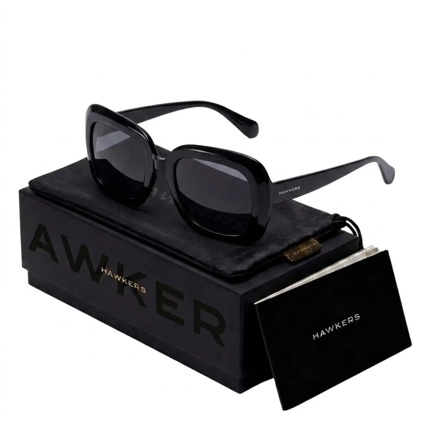 Gafas de Sol Hawkers BLACK BUTTERFLY Color Negro Dorado Unisex Talla 53mm 1