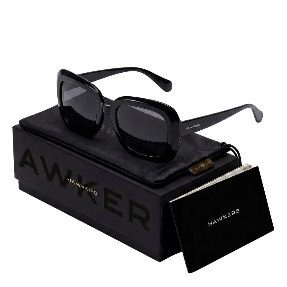 Gafas de Sol Hawkers BLACK BUTTERFLY Color Negro Dorado Unisex Talla 53mm 1