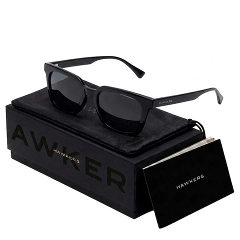 Gafas de Sol Hawkers LUST Color Gris Negro Unisex Talla 55mm