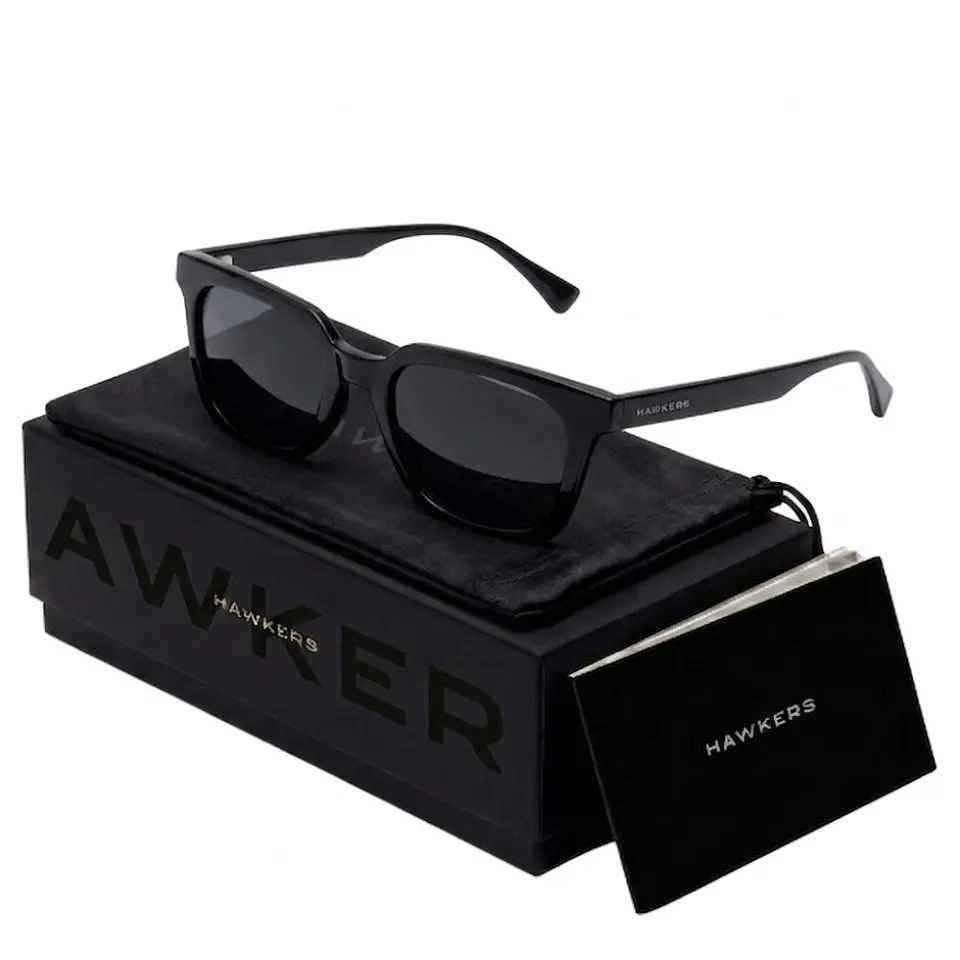 Gafas de Sol Hawkers LUST Color Gris Negro Unisex Talla 55mm 1