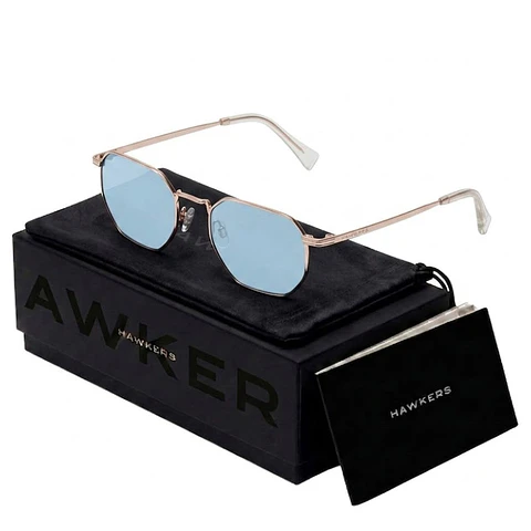 Gafas de Sol Hawkers SIXGON Azul Dorado Unisex Talla 51mm