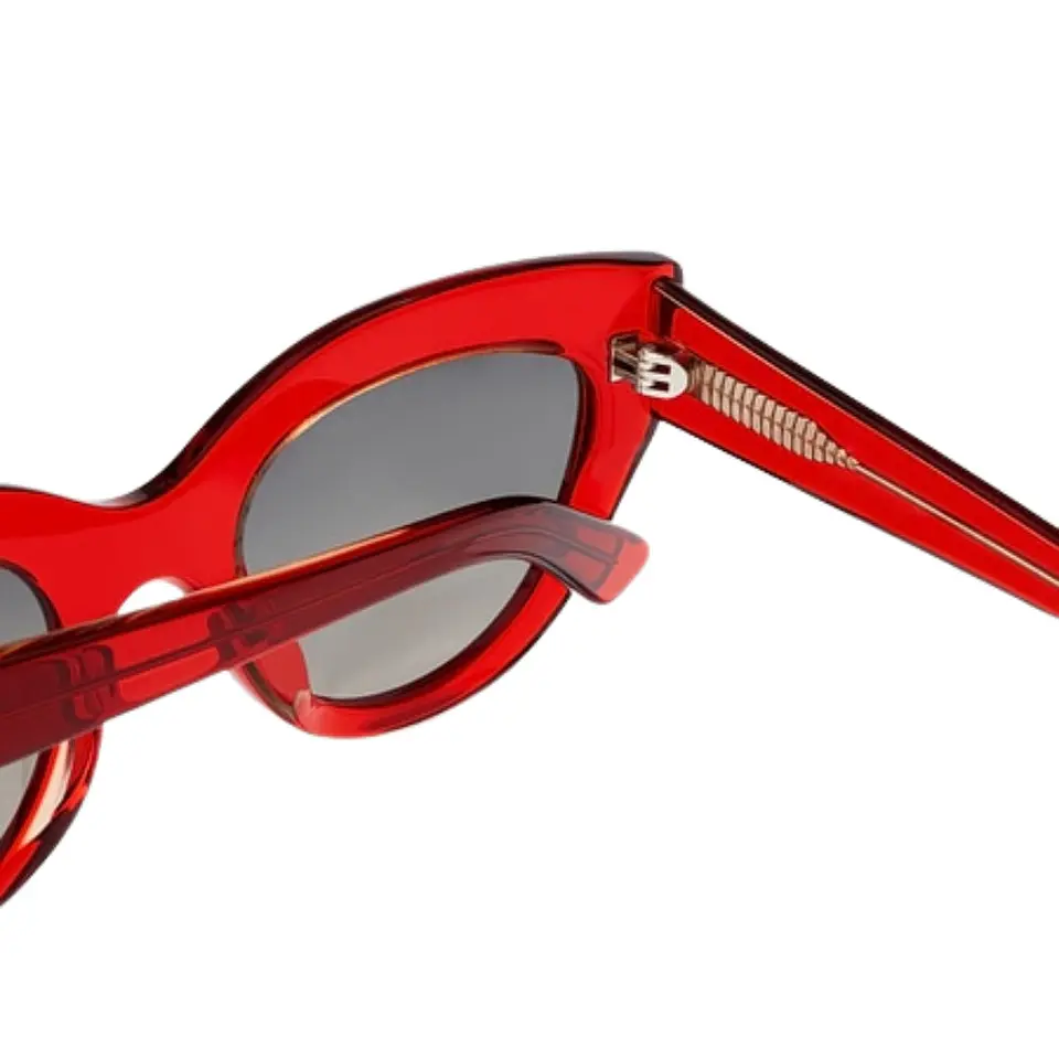 Gafas de Sol Hawkers HYDE Color Negro Rojo Unisex Talla 49mm 3
