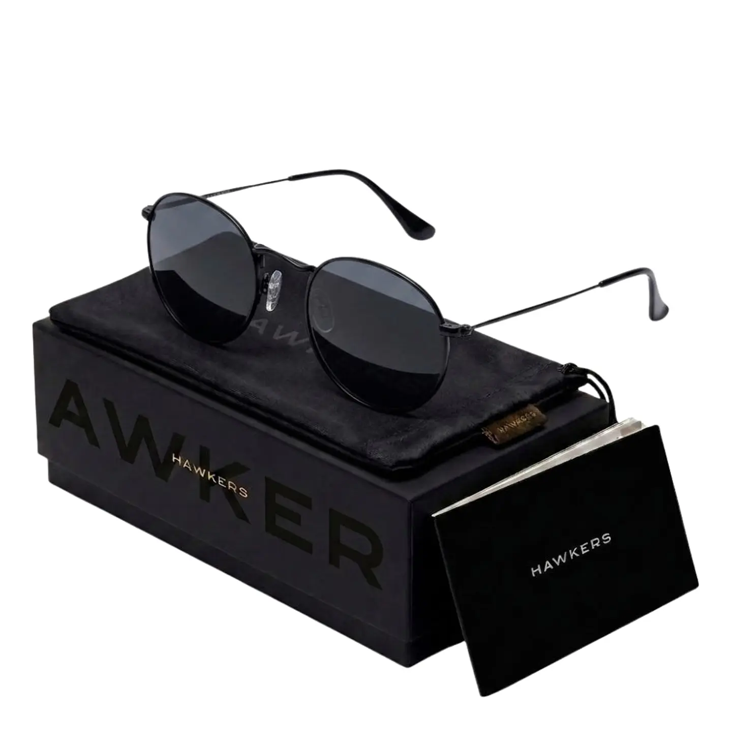 Gafas de Sol Hawkers Polarizado MOMA MIDTOWN Color Gris Negro Unisex Talla 49mm 1