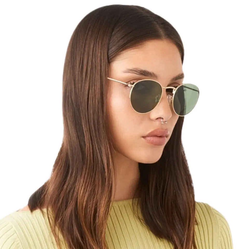 Gafas de Sol Hawkers Polarizado MOMA MIDTOWN Verde Dorado Unisex Talla 49mm 6