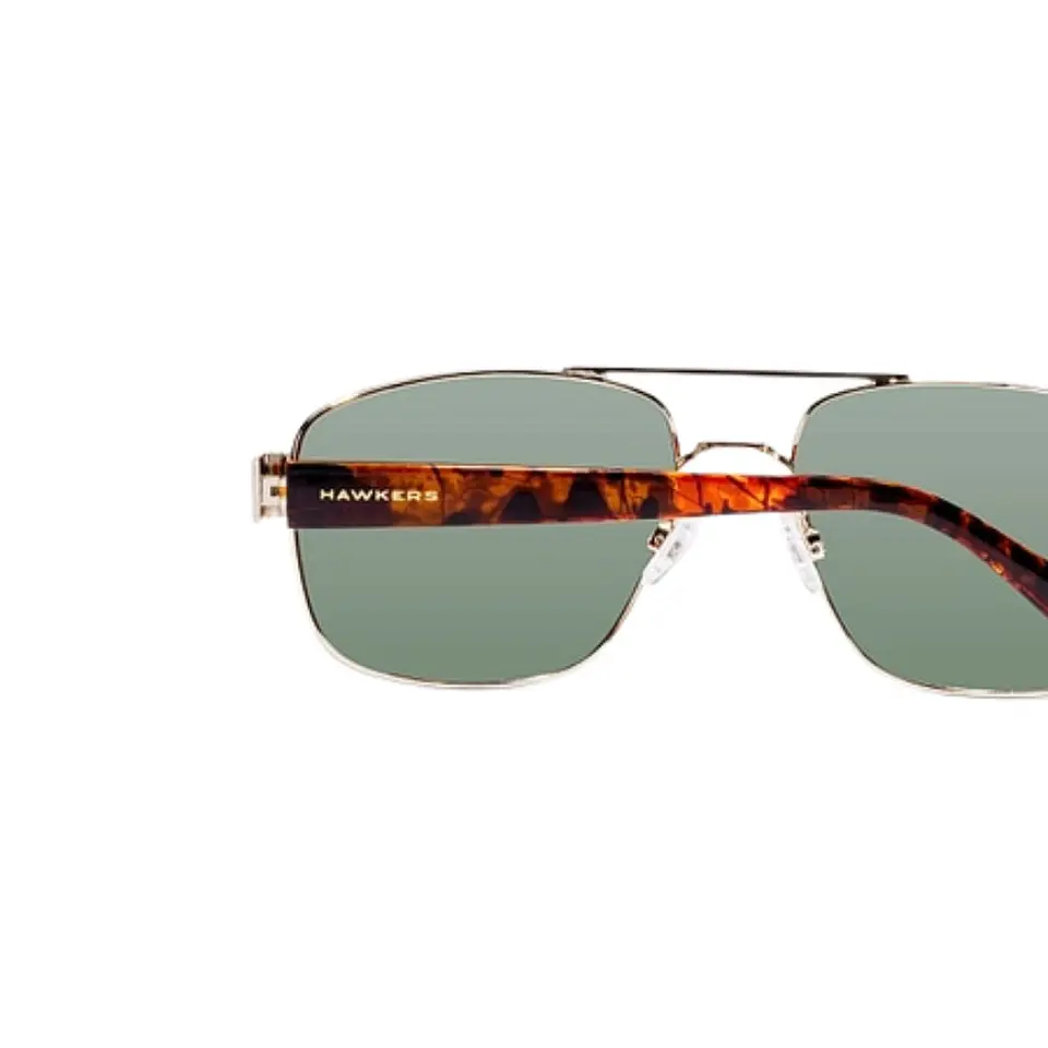 Gafas de Sol Hawkers Polarizado FALCON Verde Dorado Unisex Talla 58mm 3