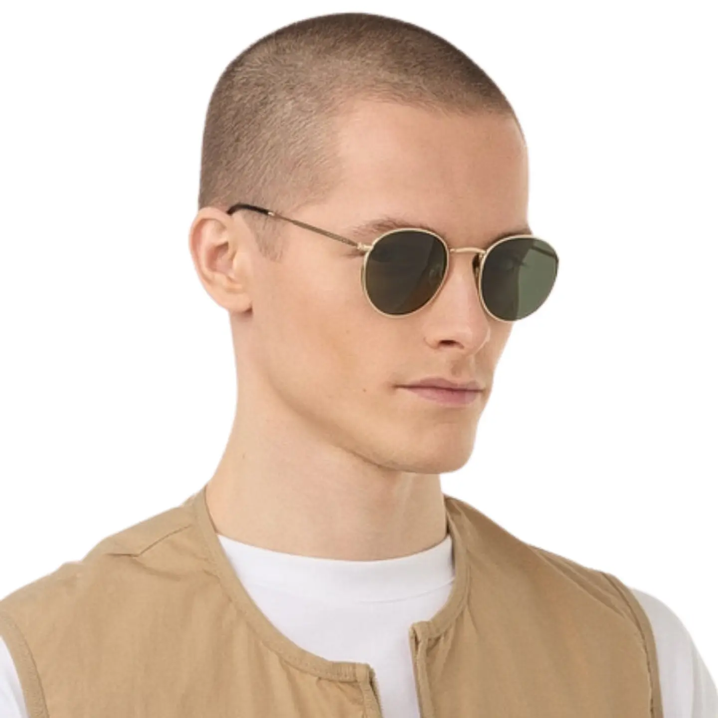 Gafas de Sol Hawkers Polarizado MOMA MIDTOWN Verde Dorado Unisex Talla 49mm 7