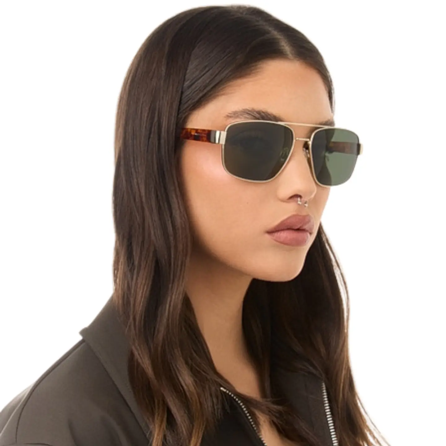 Gafas de Sol Hawkers Polarizado FALCON Verde Dorado Unisex Talla 58mm 8