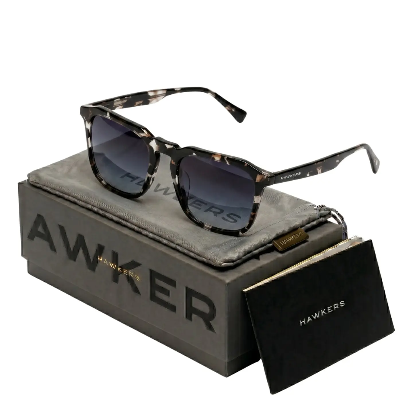 Gafas de Sol Hawkers Eternity HETE20HLX0 Negro y Blanco Carey Unisex Talla 51mm 1