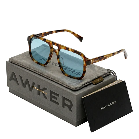 Gafas de Sol Hawkers Oversized Croupier Color Carey Unisex Talla 53mm