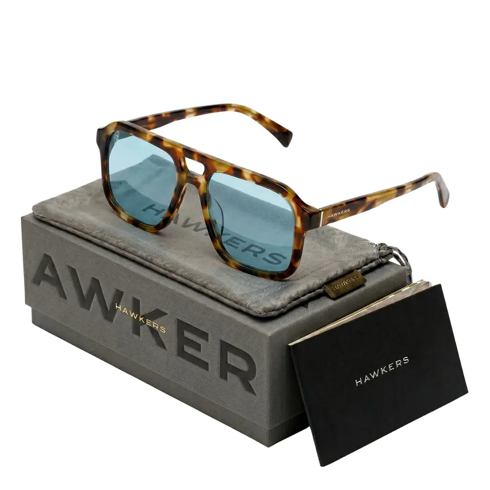 Gafas de Sol Hawkers Croupier HCRO22CLX0 Celeste Unisex Talla 53mm 1