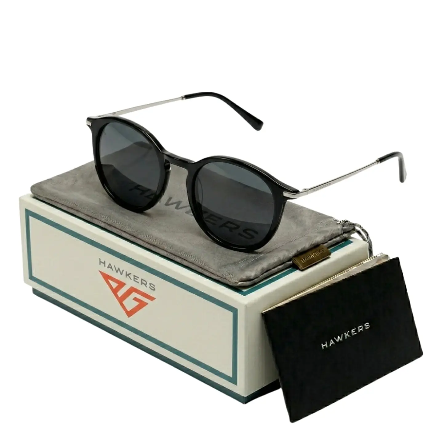 Gafas de Sol Hawkers Bel Air Crosswalk - Pierre Gasly HBCR21SBMP Negro Unisex Talla 50mm 1