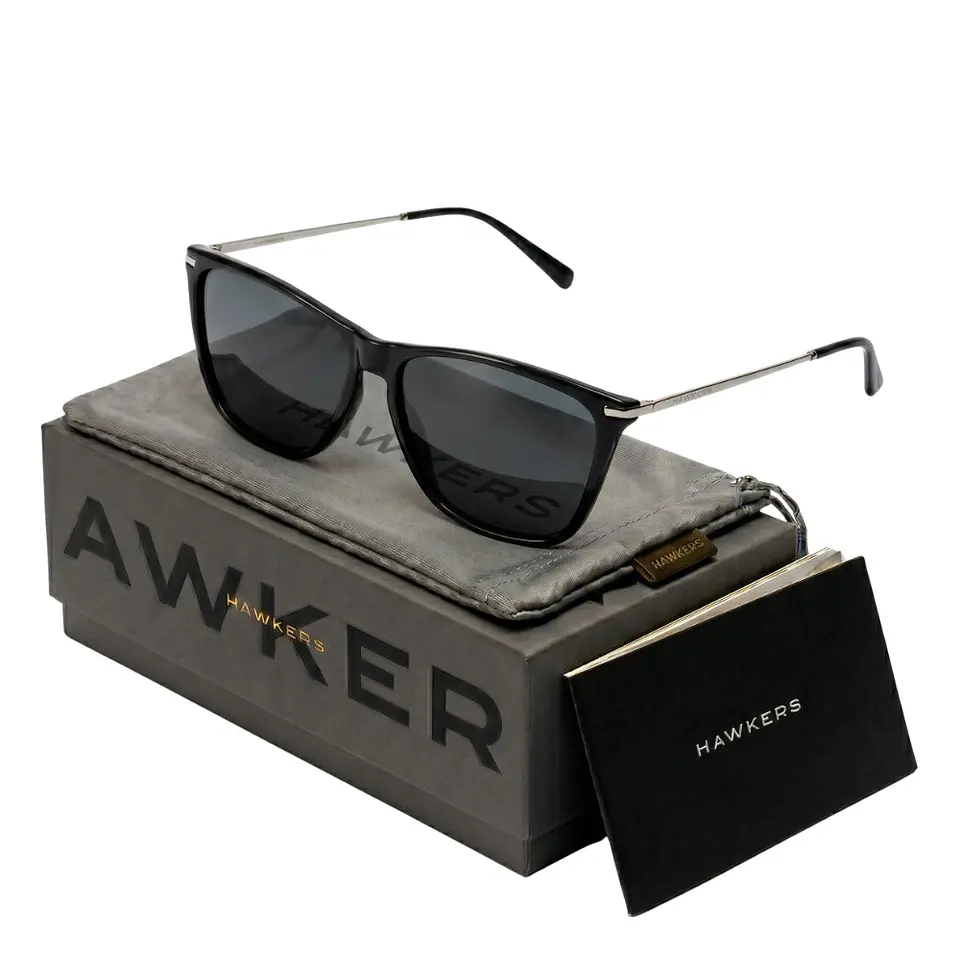 Gafas de Sol Hawkers One Crosswalk HOCR22BBMP Negro Unisex Talla 57mm 1