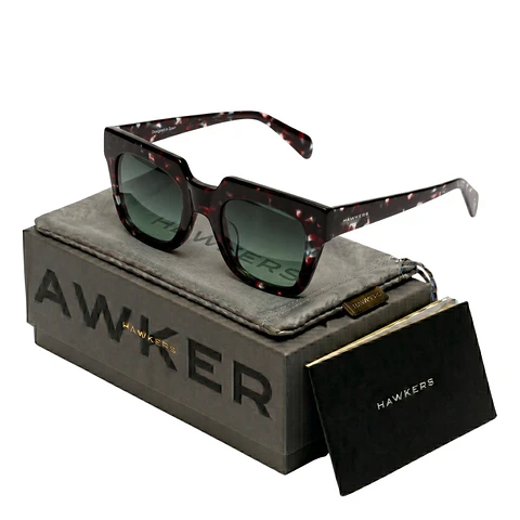 Gafas de Sol Hawkers Row X HROW24CEX0 Verde Carey Unisex Talla 50mm