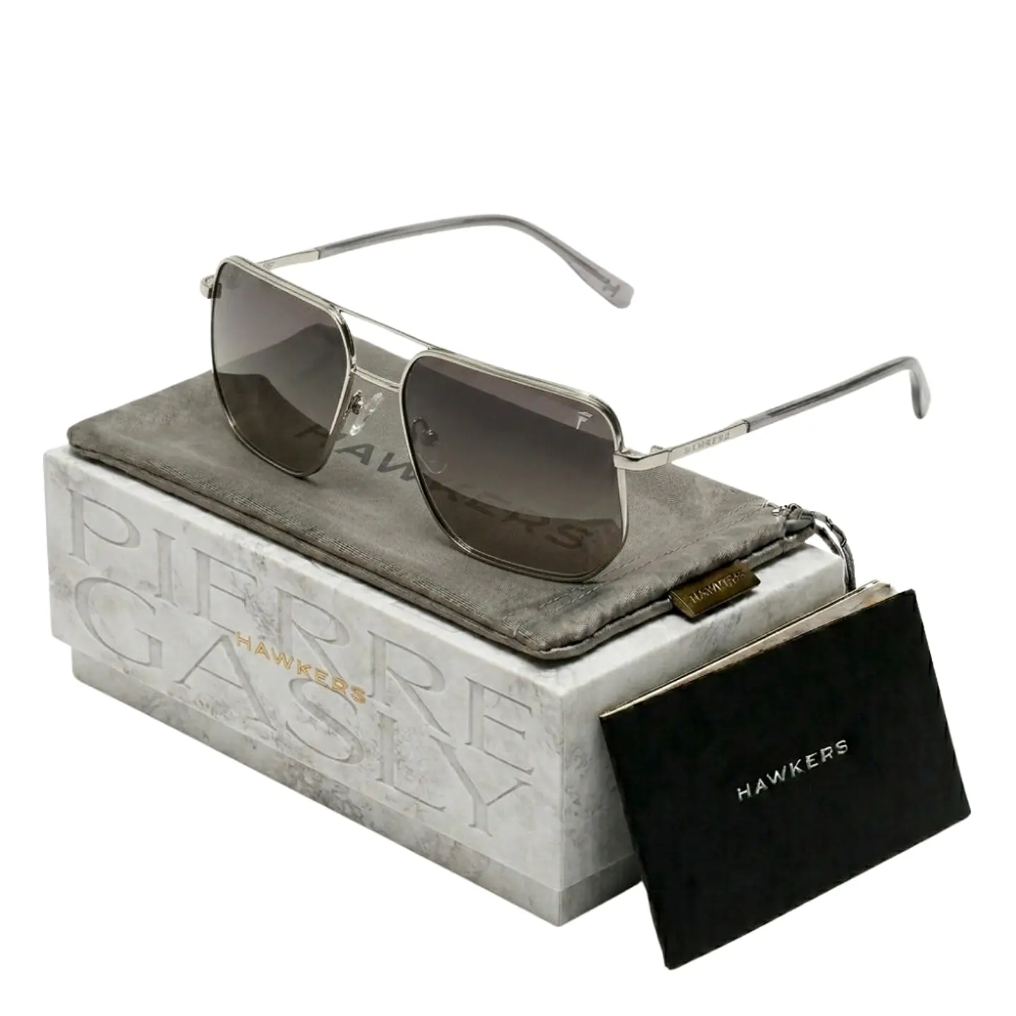 Gafas de Sol Hawkers Pitlane - Pierre Gasly HPIT25SBMG Gris Degrade Unisex Talla 57mm 1