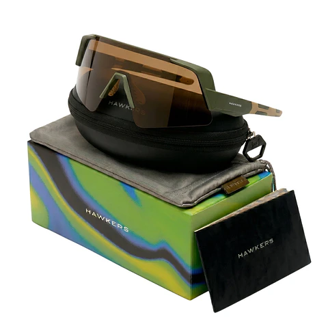 Gafas de Sol Deportivas Hawkers Nexus HNEX25EDT0 Verde y Dorado Unisex Talla 152mm