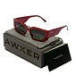 Gafas de Sol Hawkers Trendset HTRE24RBX0 Rojo Estampado Unisex Talla 54mm - thumbnail 1