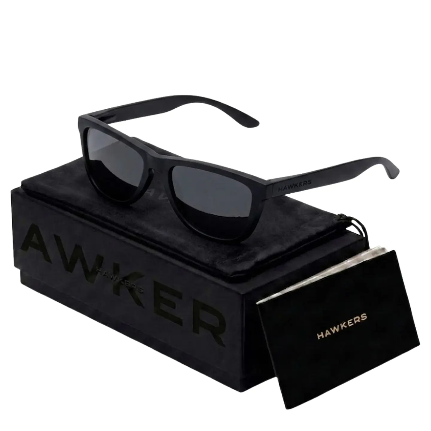 Gafas de Sol Polarizado Hawkers ONE RAW HONR21BBTP Negro Mate Unisex Talla 54mm 1