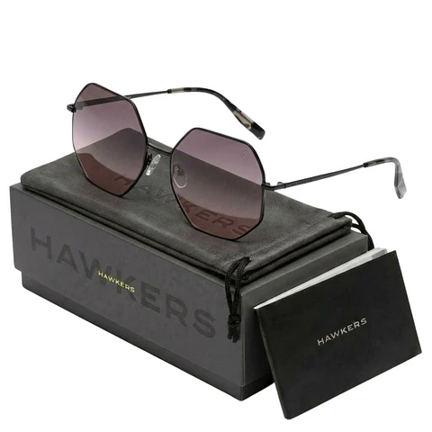 Gafas de Sol Hawkers LUMINA HLUM24BBM0 Negro Degrade Unisex Talla 57mm