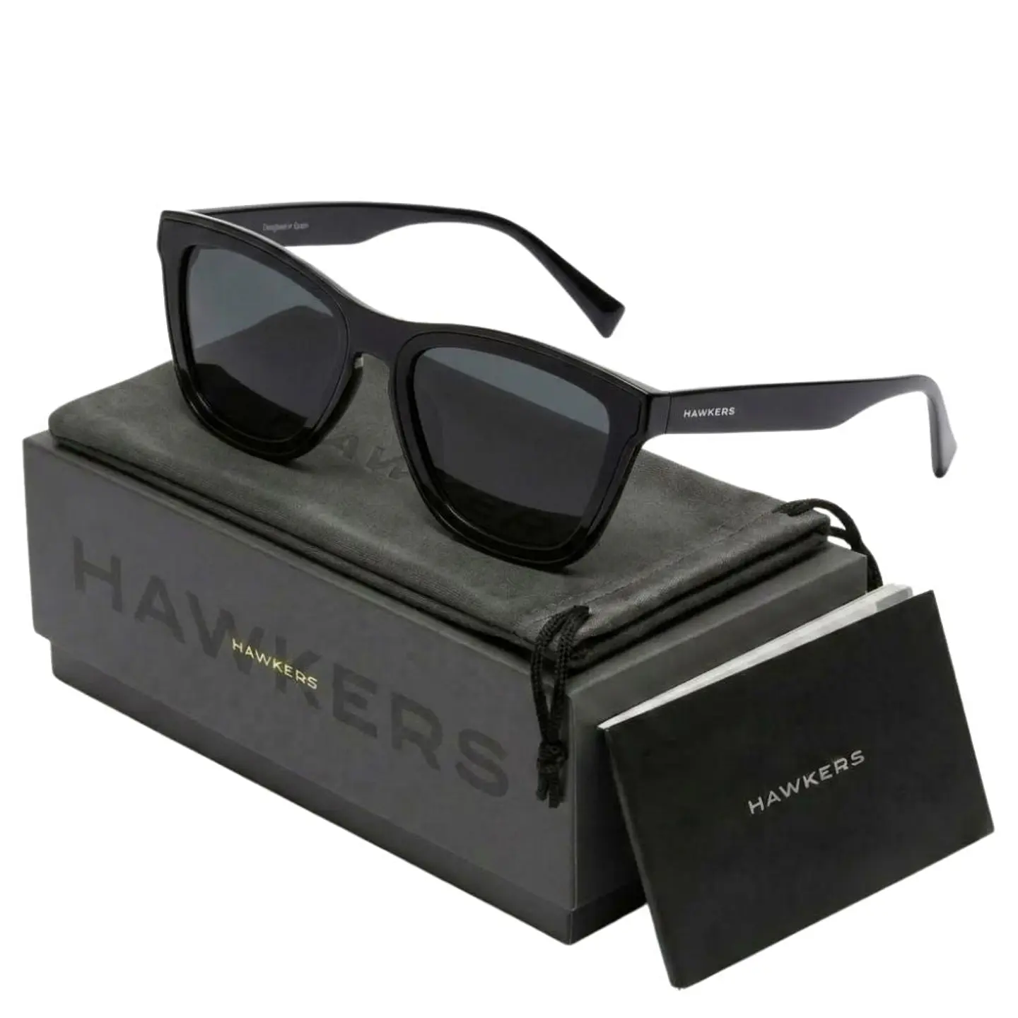 Gafas de Sol Hawkers DOWNTOWN MAX Negro Unisex Talla 64mm 1