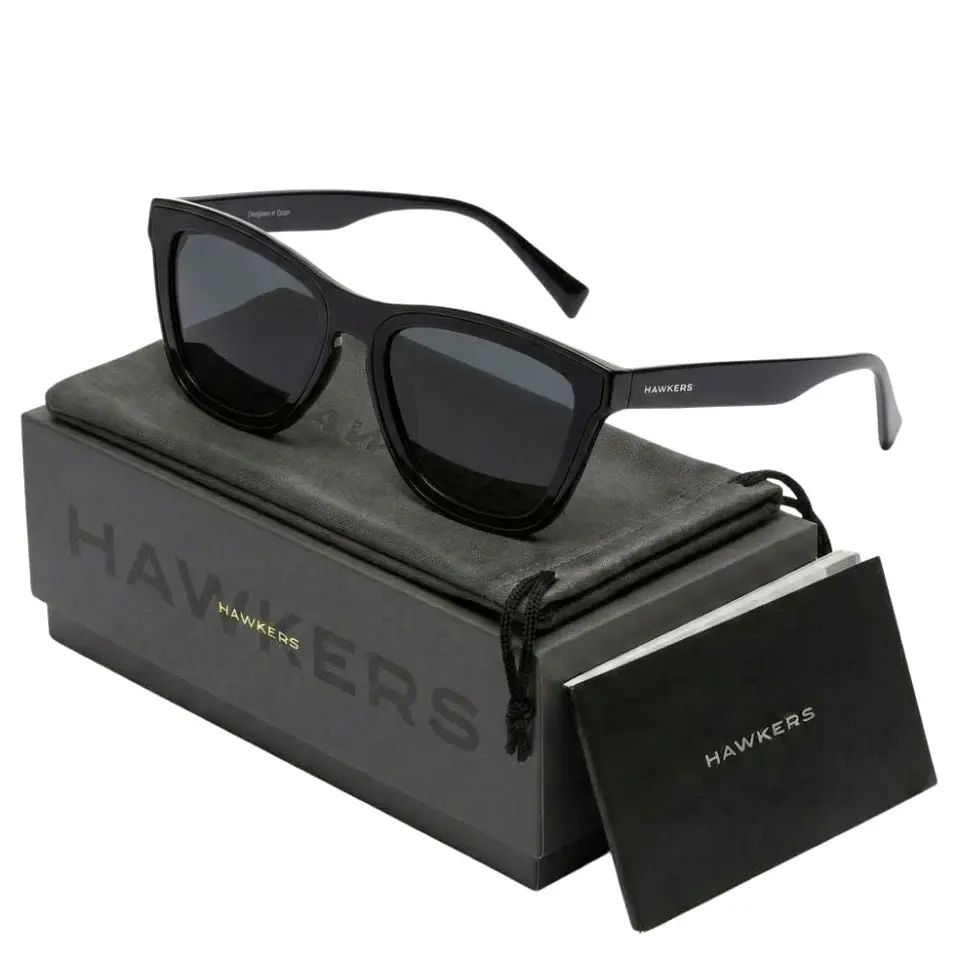 Gafas de Sol Hawkers DOWNTOWN MAX Negro Unisex Talla 64mm 1