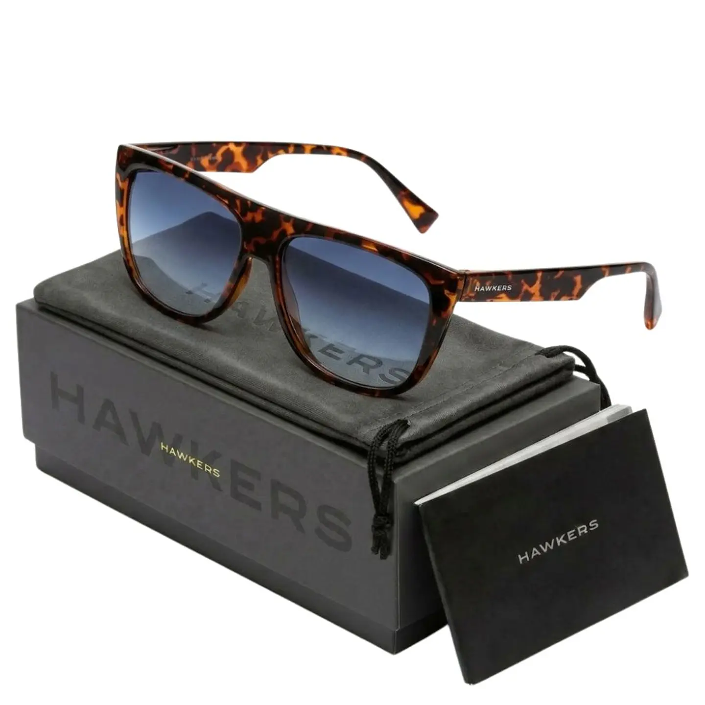 Gafas de Sol Hawkers RUNWAY Marron Tortuga Talla 59mm 1