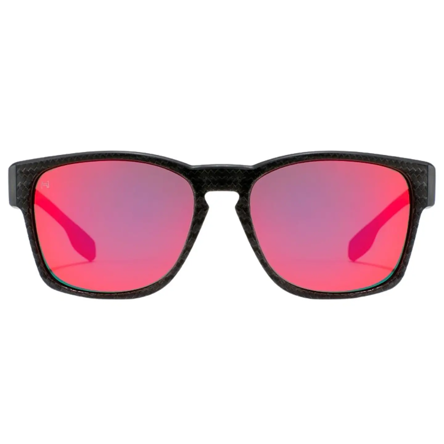 Gafas de Sol Polarizado Hawkers CORE RAW CARBON FIBER Rojo Espejado Unisex Talla 56mm 3
