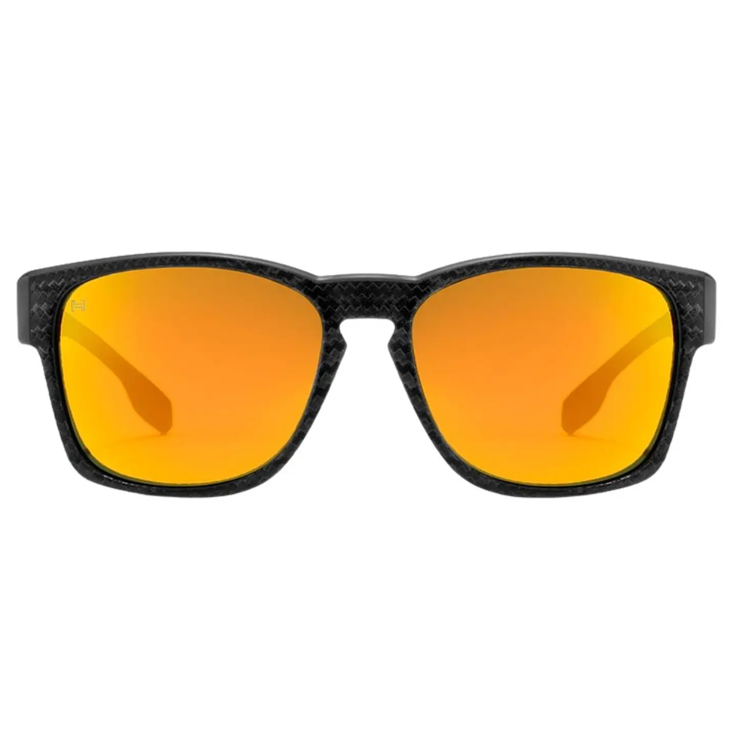 Gafas de Sol Polarizado Hawkers CORE RAW CARBON FIBER Naranja Espejado Unisex Talla 56mm 3