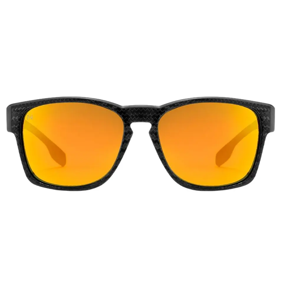 Gafas de Sol Polarizado Hawkers CORE RAW CARBON FIBER Naranja Espejado Unisex Talla 56mm 3