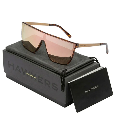 Gafas de Sol Hawkers WEED HWEE26CKT0 Oro Rosa Unisex Talla 53mm