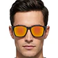 Gafas de Sol Polarizado Hawkers CORE RAW CARBON FIBER Naranja Espejado Unisex Talla 56mm - Miniatura 7