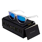 Gafas de Sol Polarizado Hawkers ONE 140010 Transparente Azul Espejado Unisex Talla 54 mm - thumbnail 1