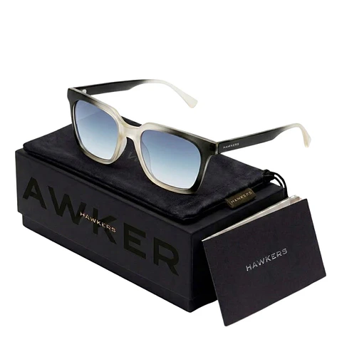 Gafas de Sol Hawkers LUST HLUS20WLT0 Negro y Blanco Unisex Talla 53 mm