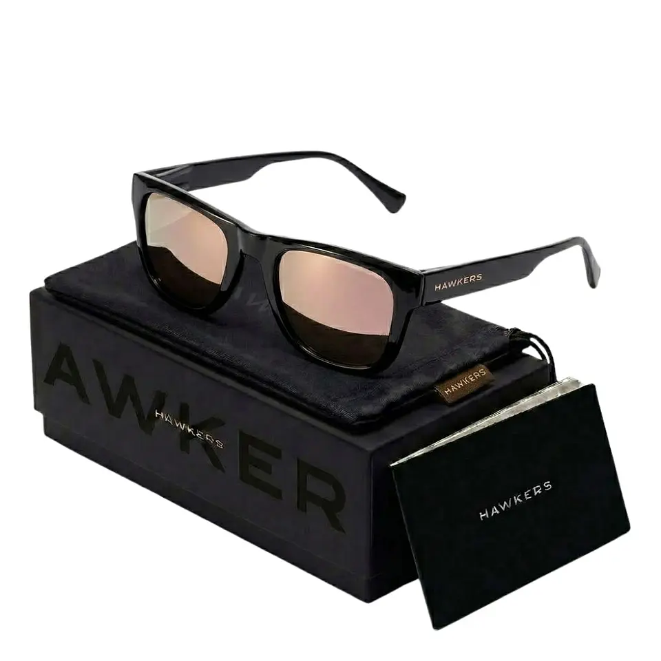 Gafas de Sol Hawkers TOX HTOX21BKT0 Oro Rosa Espejado Unisex Talla 52 mm 1