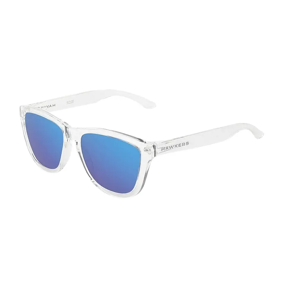 Gafas de Sol Hawkers ONE O18TR10 Transparente Azul Espejado Unisex Talla 54 mm 2