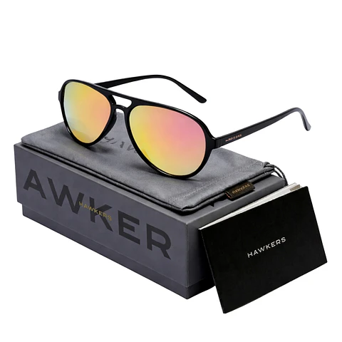 Gafas de Sol Hawkers SOUTH BEACH HSOU22BKTP Rosa Espejado Unisex Talla 57mm