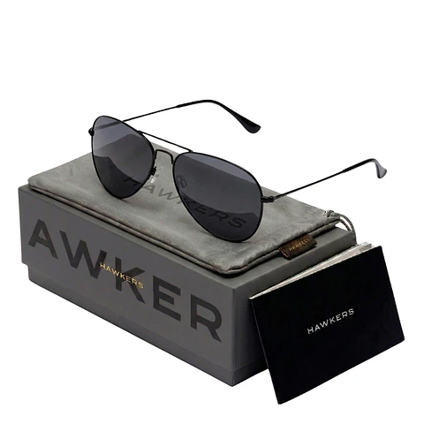 Gafas de Sol Polarizado Hawkers HAWK HHAW22BGMP Negro Unisex Talla 61 mm