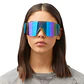 Gafas de Sol Deportivas Hawkers LYNX BIG HLYB25ELT0 Azul Espejado Unisex Talla 151 mm - Miniatura 9
