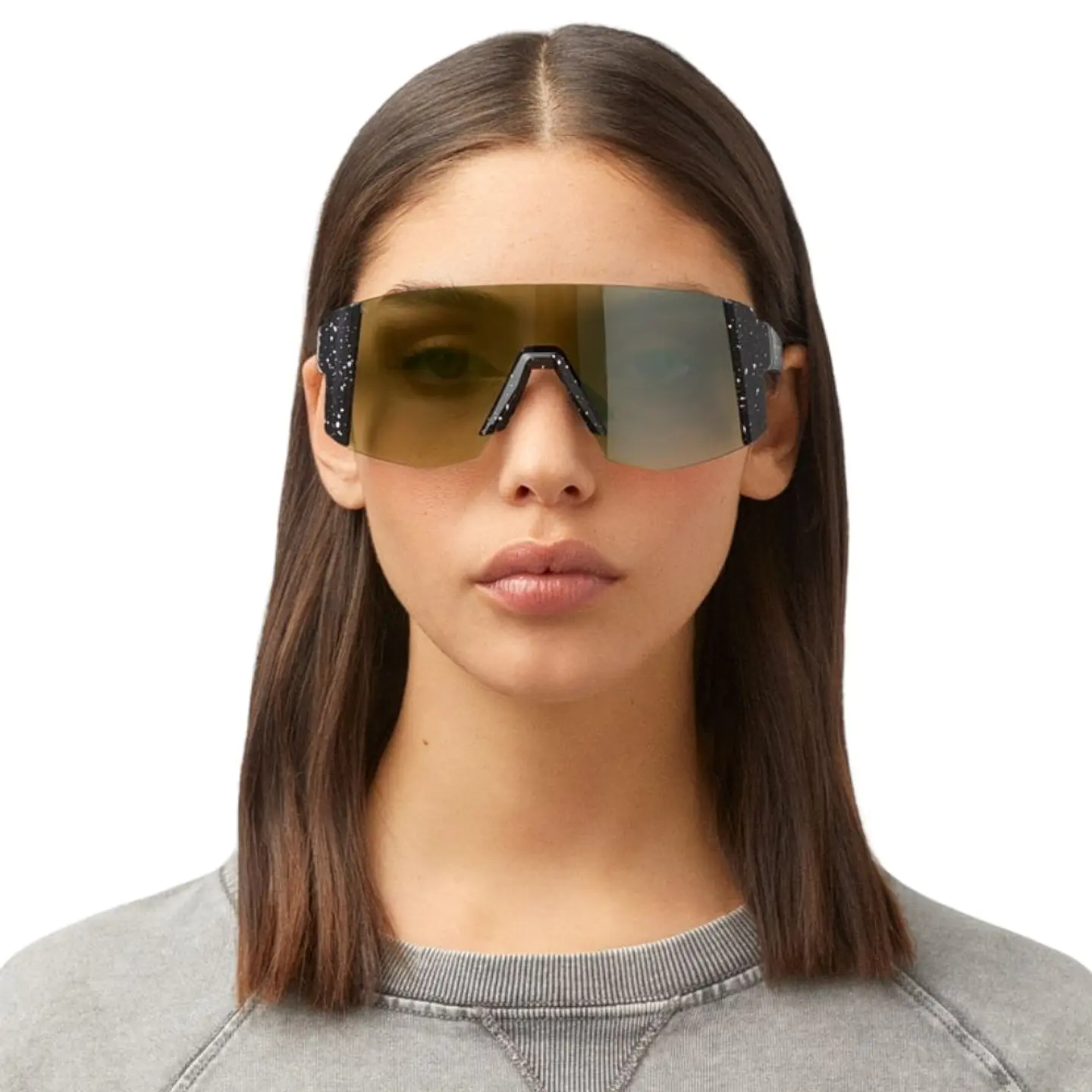 Gafas de Sol Deportivas Hawkers LYNX SMALL HLYS25BGT0 Negro y Blanco Unisex Talla 151 mm 9