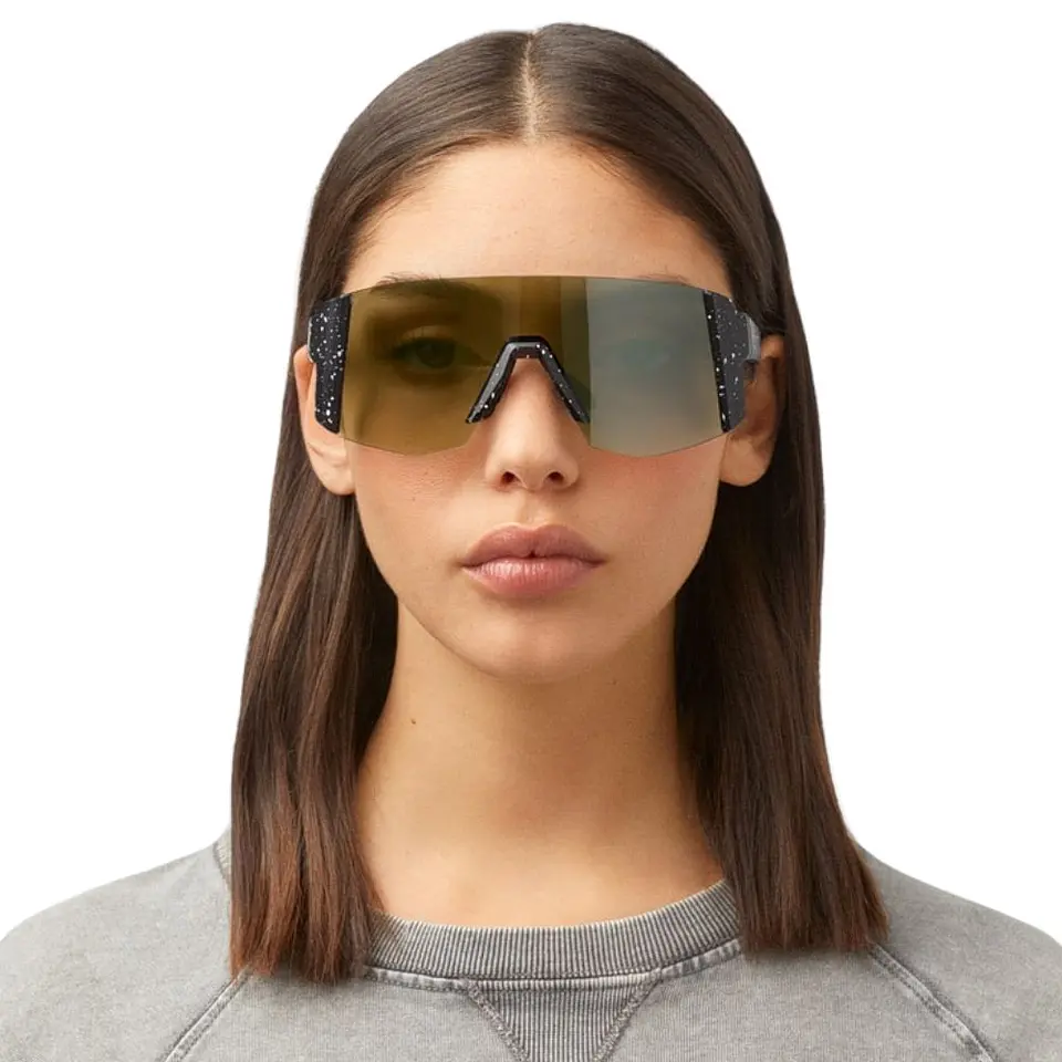 Gafas de Sol Deportivas Hawkers LYNX SMALL HLYS25BGT0 Negro y Blanco Unisex Talla 151 mm 9