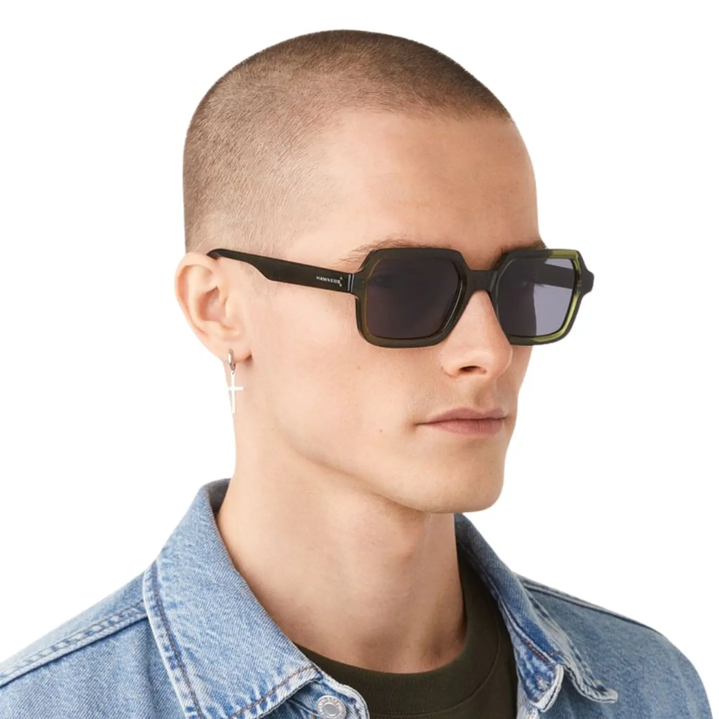 Gafas de Sol Hawkers MINIMAL MAX HMMX24EBT0 Verde Oscuro Unisex Talla 52 mm 9