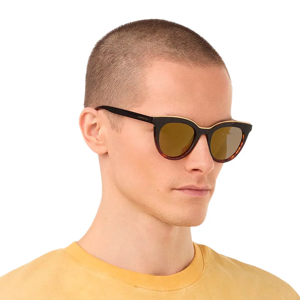 Gafas de Sol Polarizado Hawkers BELLA HBEL22BDTP Dorado Espejado Unisex Talla 49 mm 9