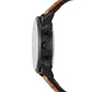 Reloj Analogo Curren KREB110128 para Hombre en Cuero Color Café - Negro - thumbnail 2